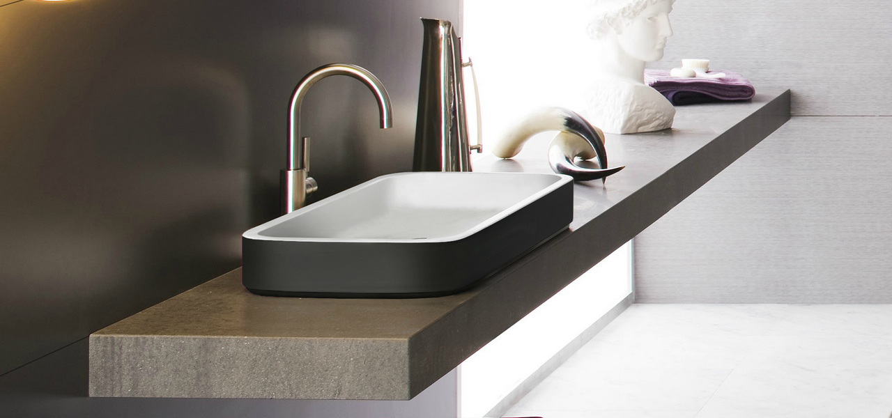 ᐈ 【Black and White Bathroom Sinks】 Buy Black and White Sink for Bathroom